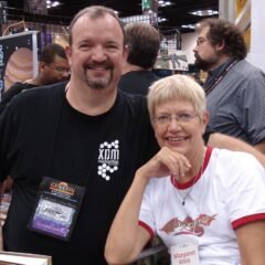 Tracy Hickman e Margaret Weis, co-criadores de Dragonlance