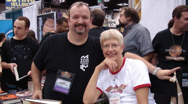 Tracy Hickman e Margaret Weis, co-criadores de Dragonlance
