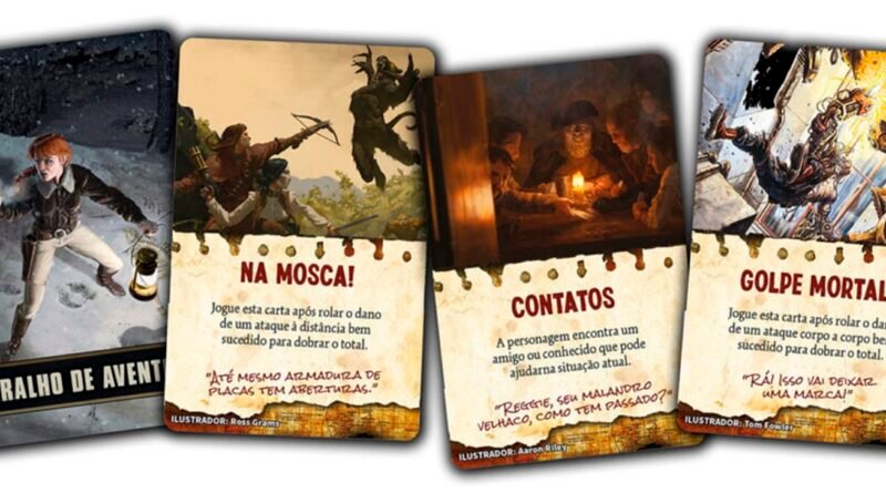 Baralho de Aventuras de Savage Worlds RPG