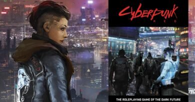 Capa do livro de regras de Cyberpunk Red