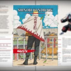 Capa de Naruto 5E: Livro do Ninja, para D&D