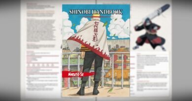 Capa de Naruto 5E: Livro do Ninja, para D&D