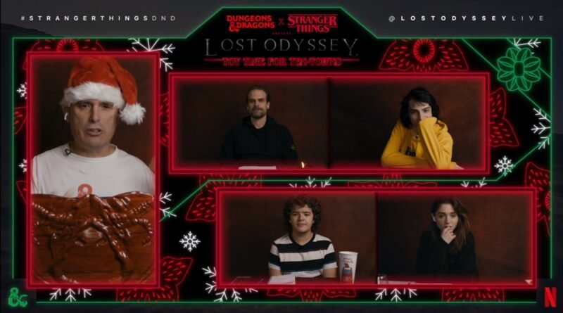 Elenco de Stranger Things jogou D&D pela primeira vez