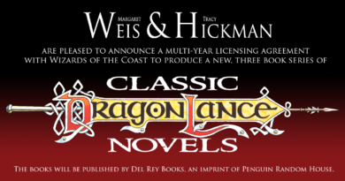 Anúncio da nova trilogia de romances de Dragonlance