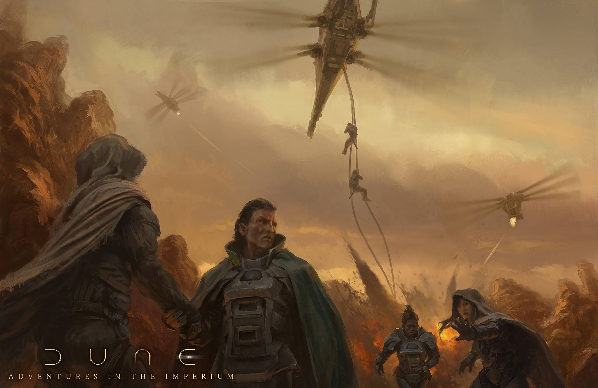 RPG Dune: Adventures in the Imperium, da editora Modiphius