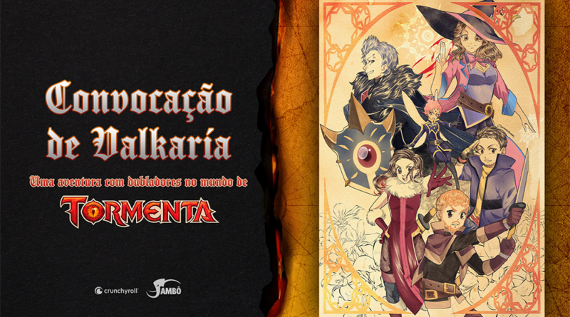 Tormenta no Crunchyroll - onvocação de Valkaria