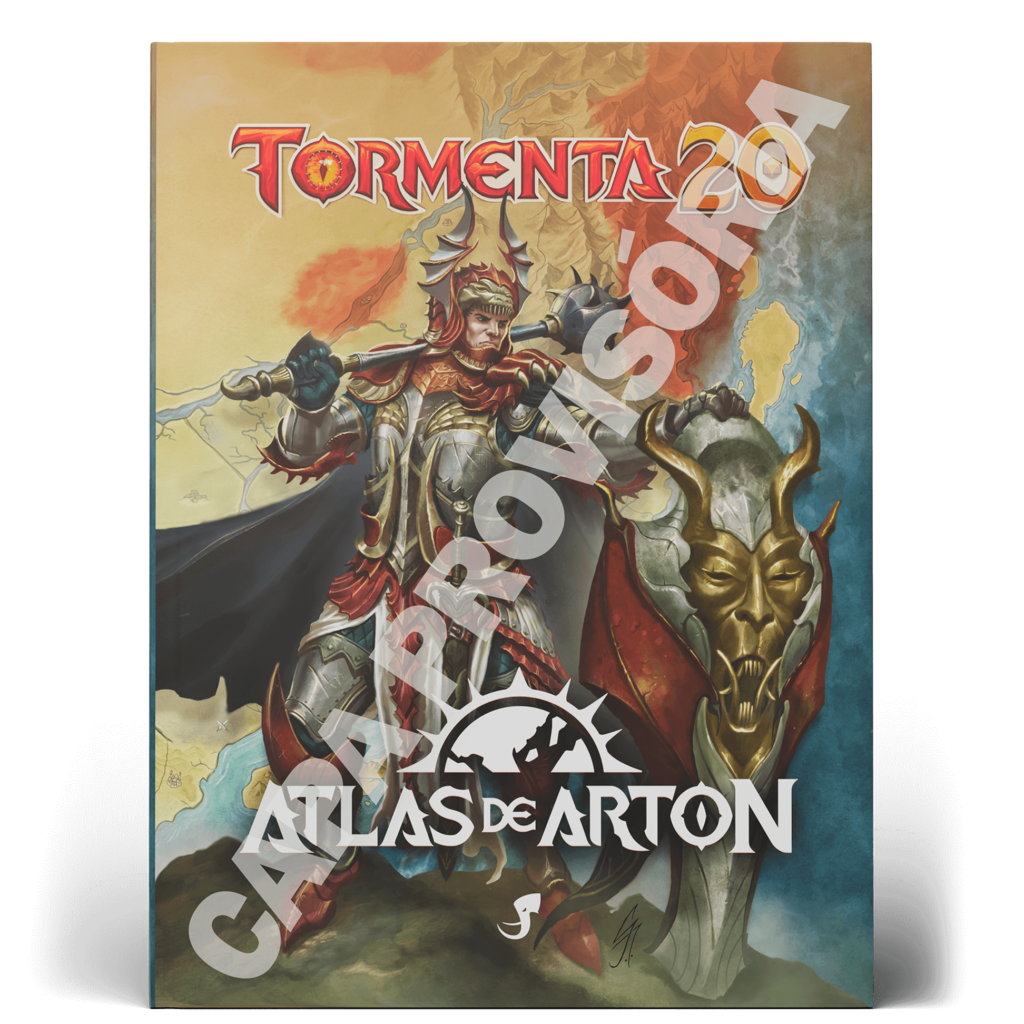 Capa provisória do Atlas de Arton