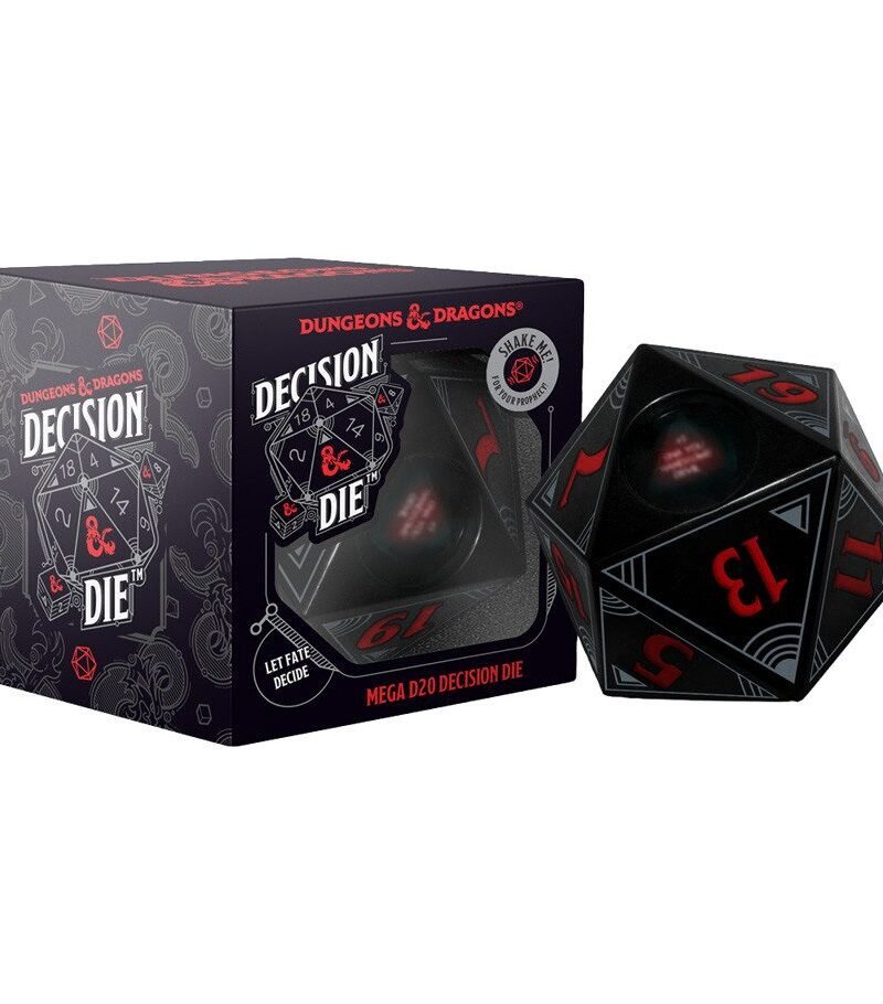 D&D Mega D20 Decision Die: acessório narrativo chega em novembro