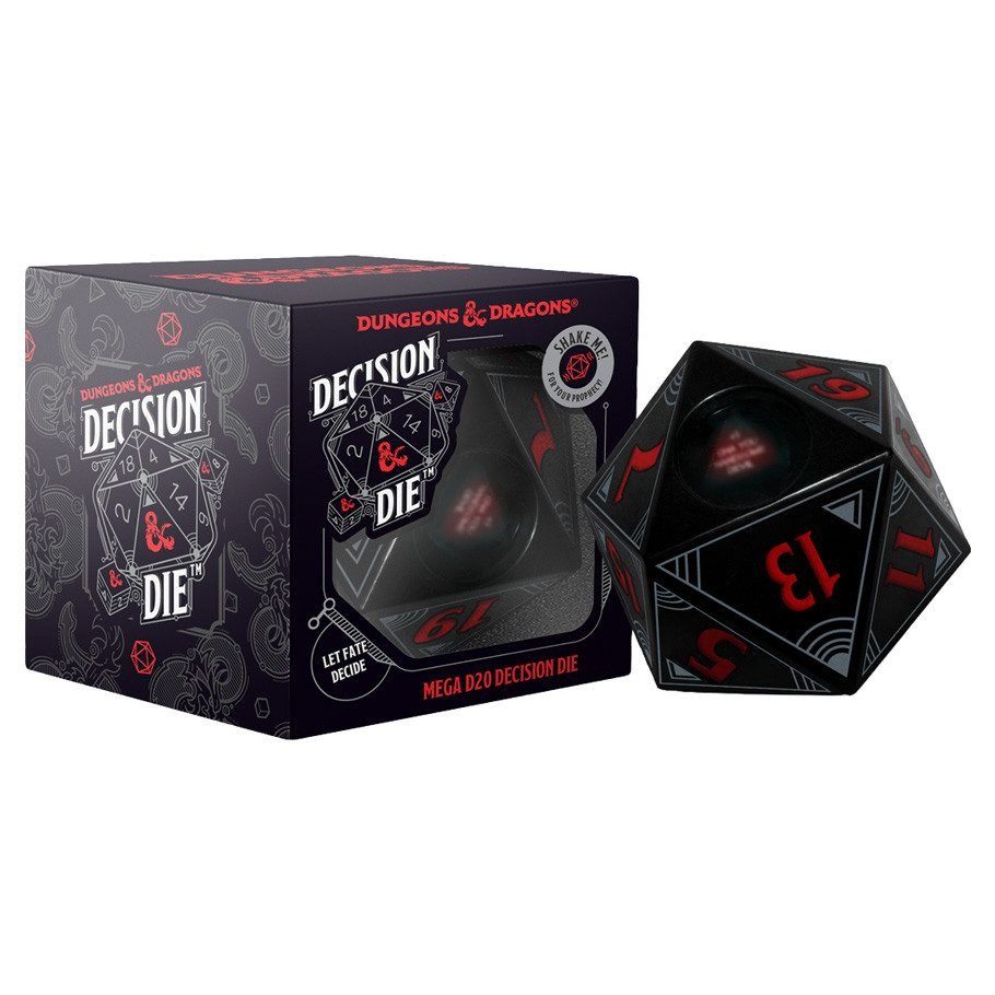 D&D Mega D20 Decision Die: acessório narrativo chega em novembro