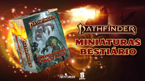 Pathfinder 2: financiamento de miniaturas do Bestiário supera meta no Catarse
